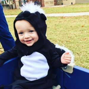 Pottery barn kids skunk Halloween costume